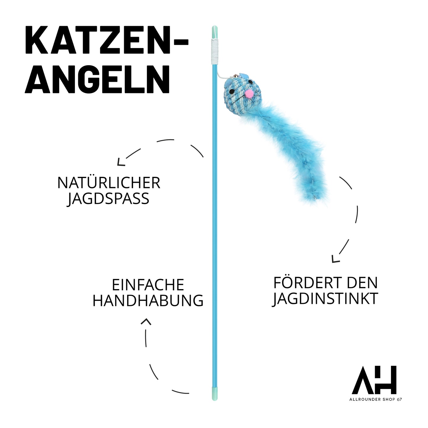 Katzenspielzeug/Angel Maus
