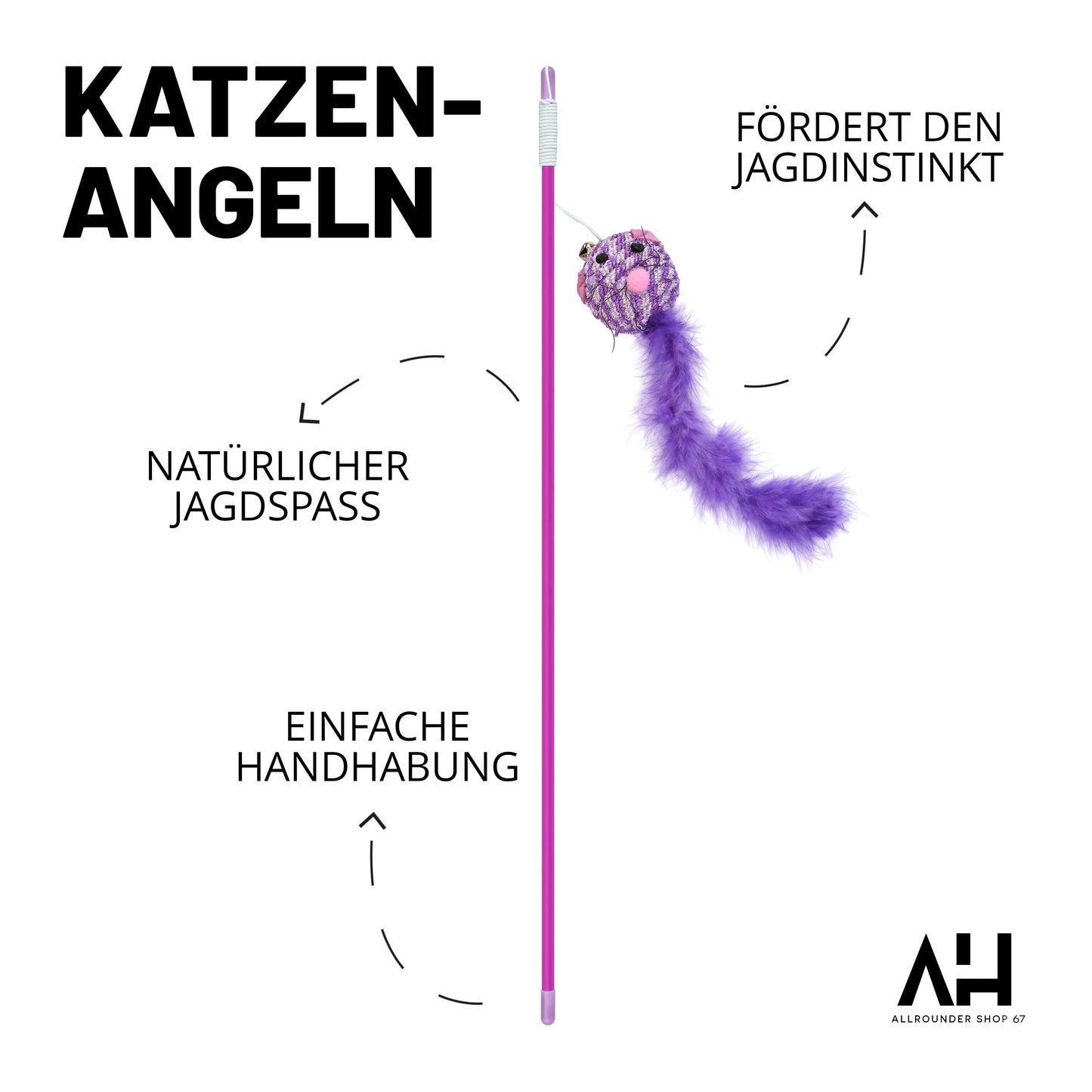Katzenspielzeug/Angel Maus