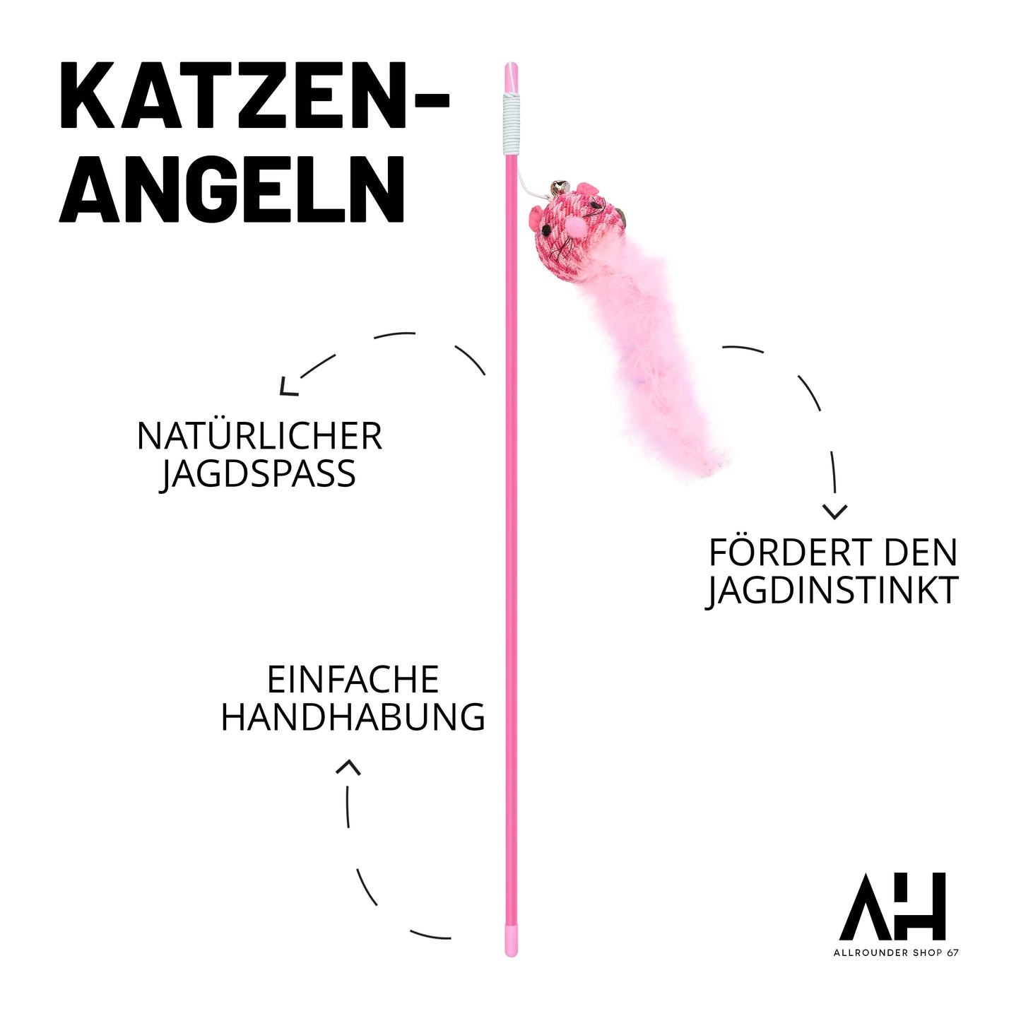Katzenspielzeug/Angel Maus