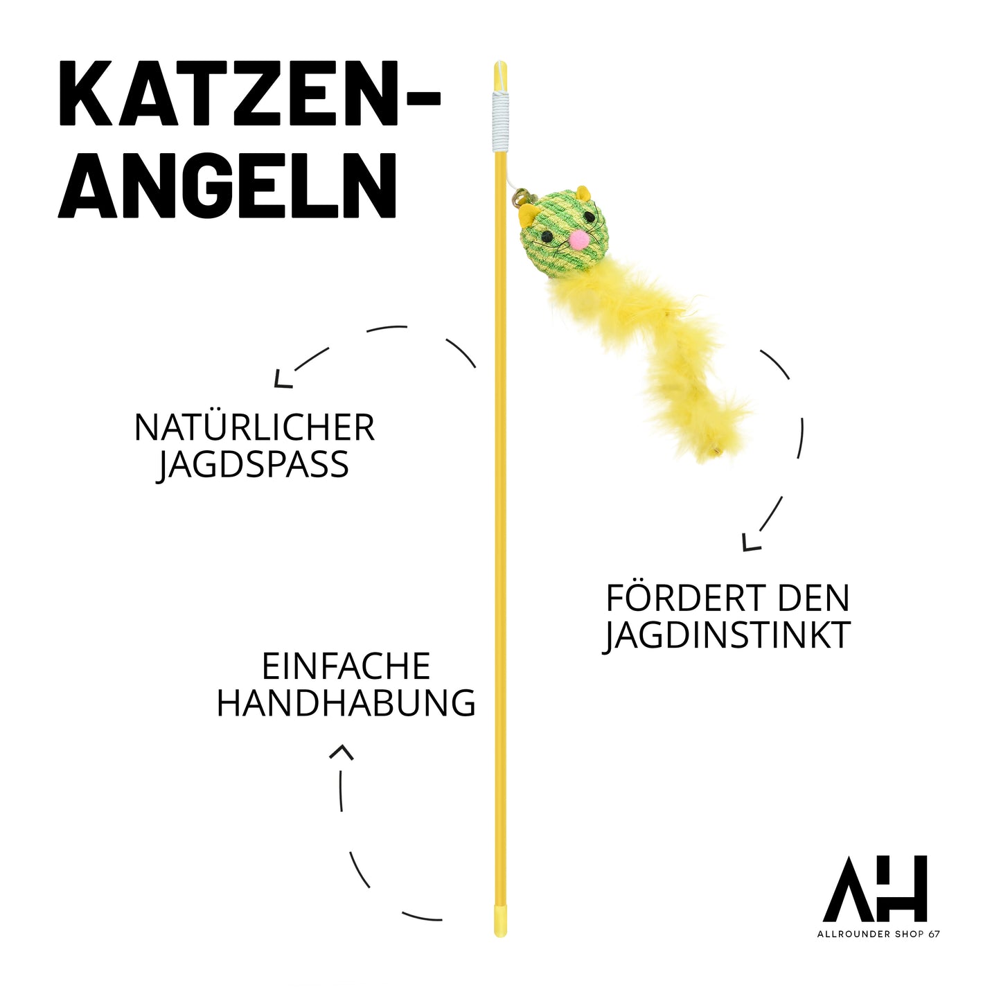Katzenspielzeug/Angel Maus